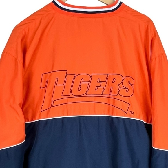 Vintage Auburn Tigers Embroidered 58 Sports Orange Pullover Windbreaker Size XL - Picture 5 of 14